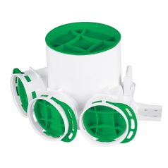légszelep fogadó 3x75 gumitömítéssel